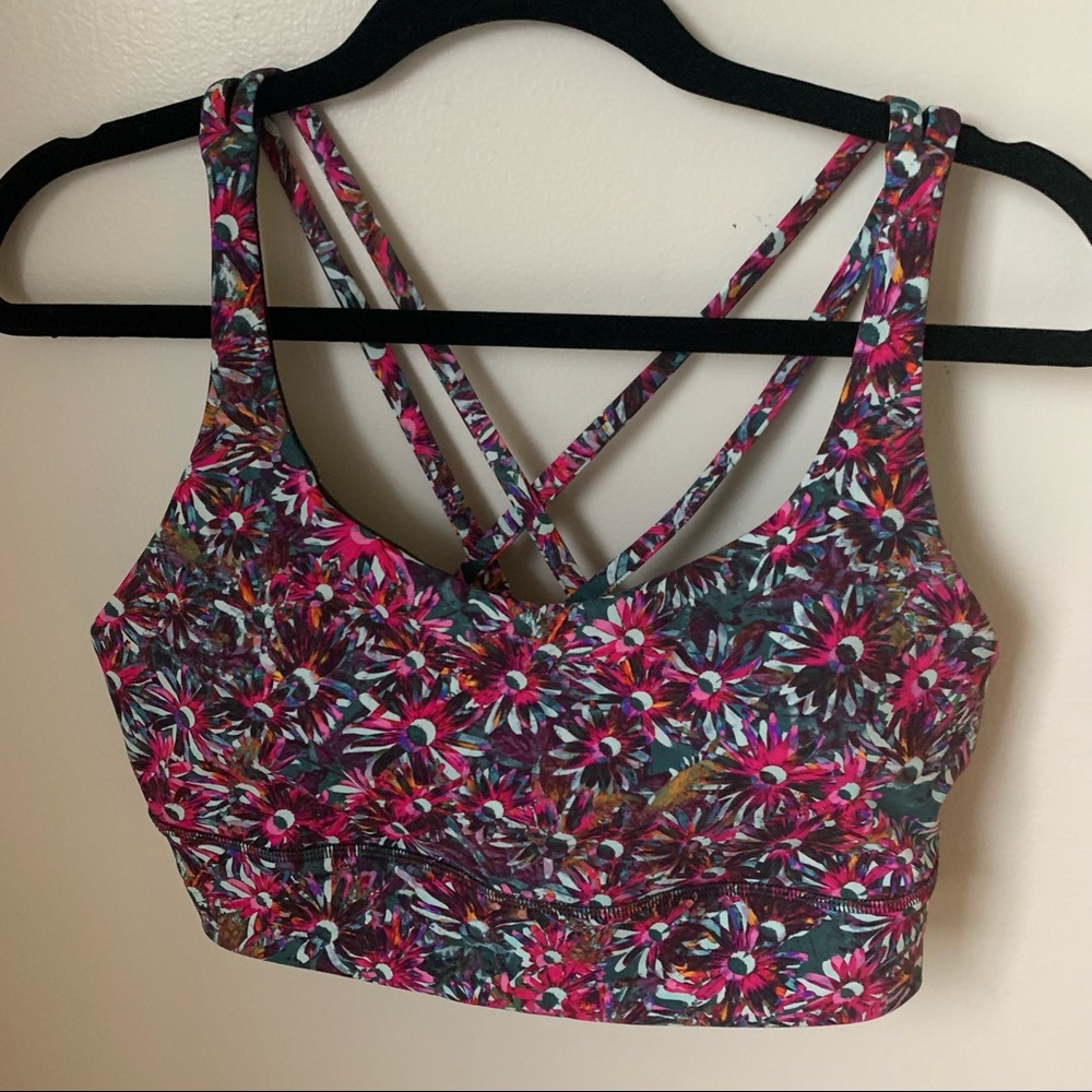 Lululemon Long Line Energy Bra NWOT